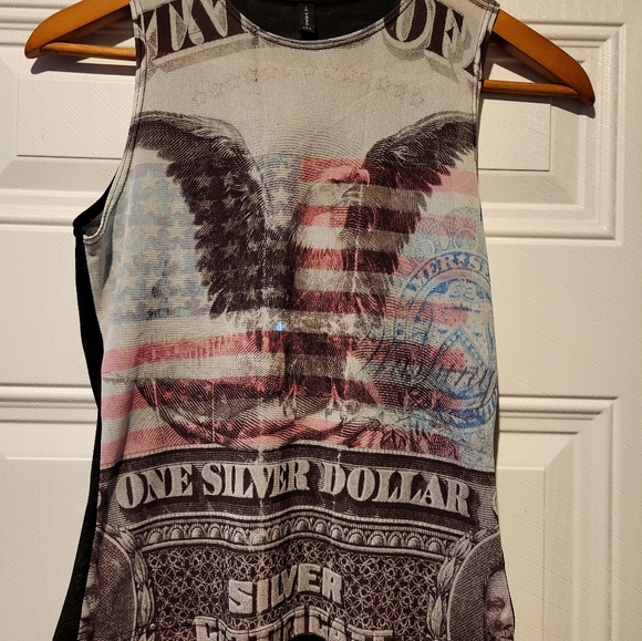 SLEEVELESS MESH TOP - Picture 1 of 4